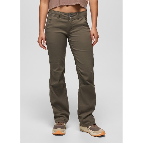 Prana Pants - PrAna Halle Low Rise Bootcut Pants Slate Green 10R Roll Up Hiking Outdoors $98